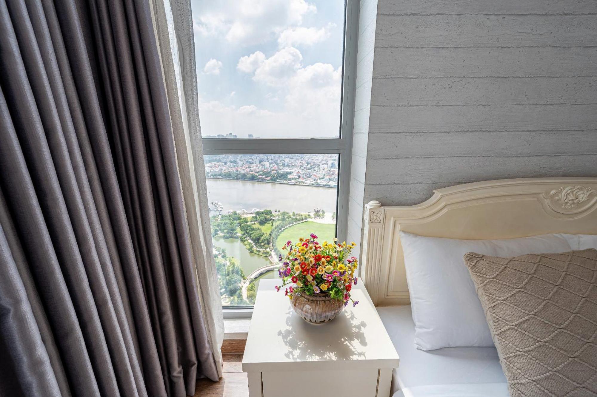 Urban Zen Saigon - Vinhomes Landmark 81 Ho Chi Minh-staden Rum bild