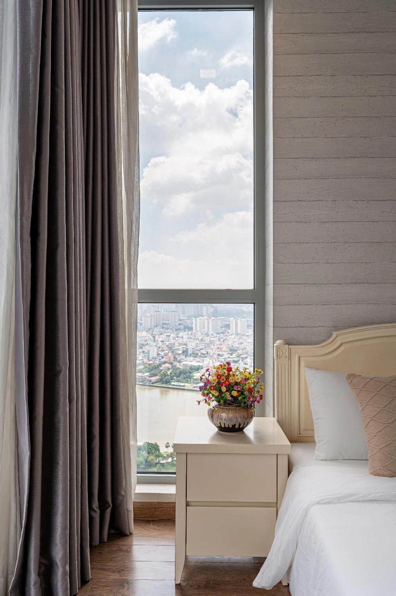 Urban Zen Saigon - Vinhomes Landmark 81 Ho Chi Minh-staden Rum bild